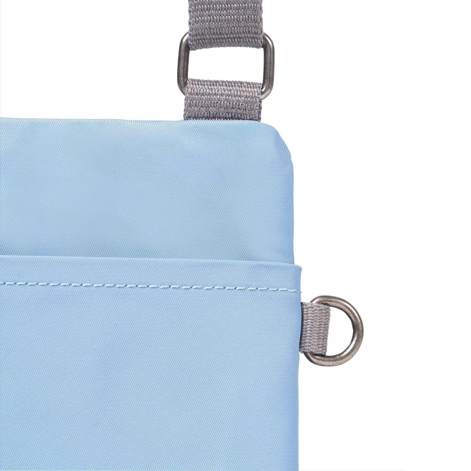 ROKA Chelsea Retro Blue Recycled Nylon Bag