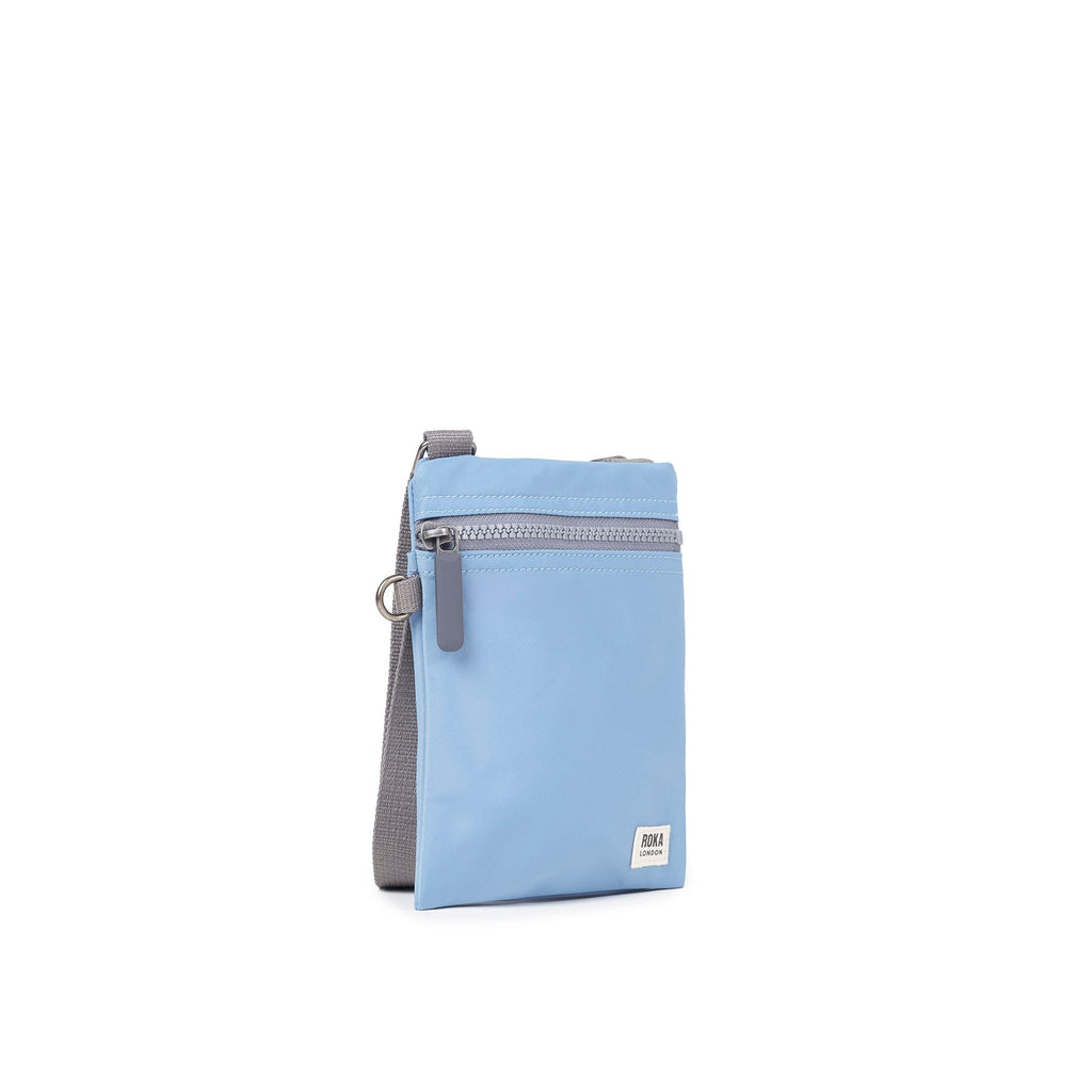 ROKA Chelsea Retro Blue Recycled Nylon Bag