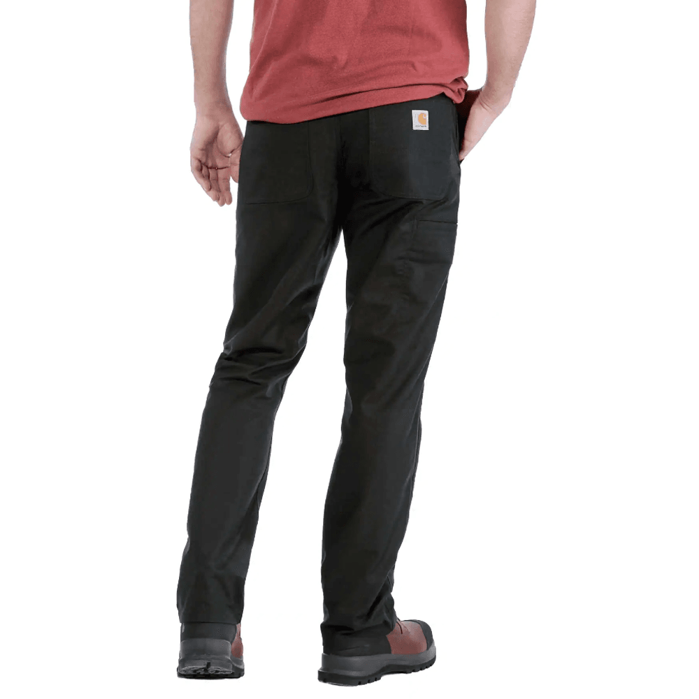 Carhartt 103109 Rugged Professional Series Flex Relaxed Fit Canvas Work Pant Trouser Black, Waist 40" Leg 30"