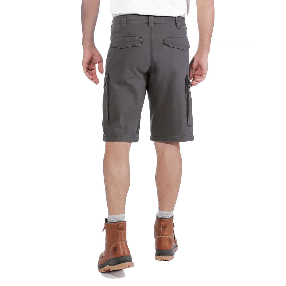 Carhartt 103542 Rugged Flex Relaxed Fit Canvas Cargo Work Short SHADOW / Waist 36"