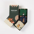 Bare Kind Christmas Stocking Red & Green Bamboo Socks | 3 Pack
