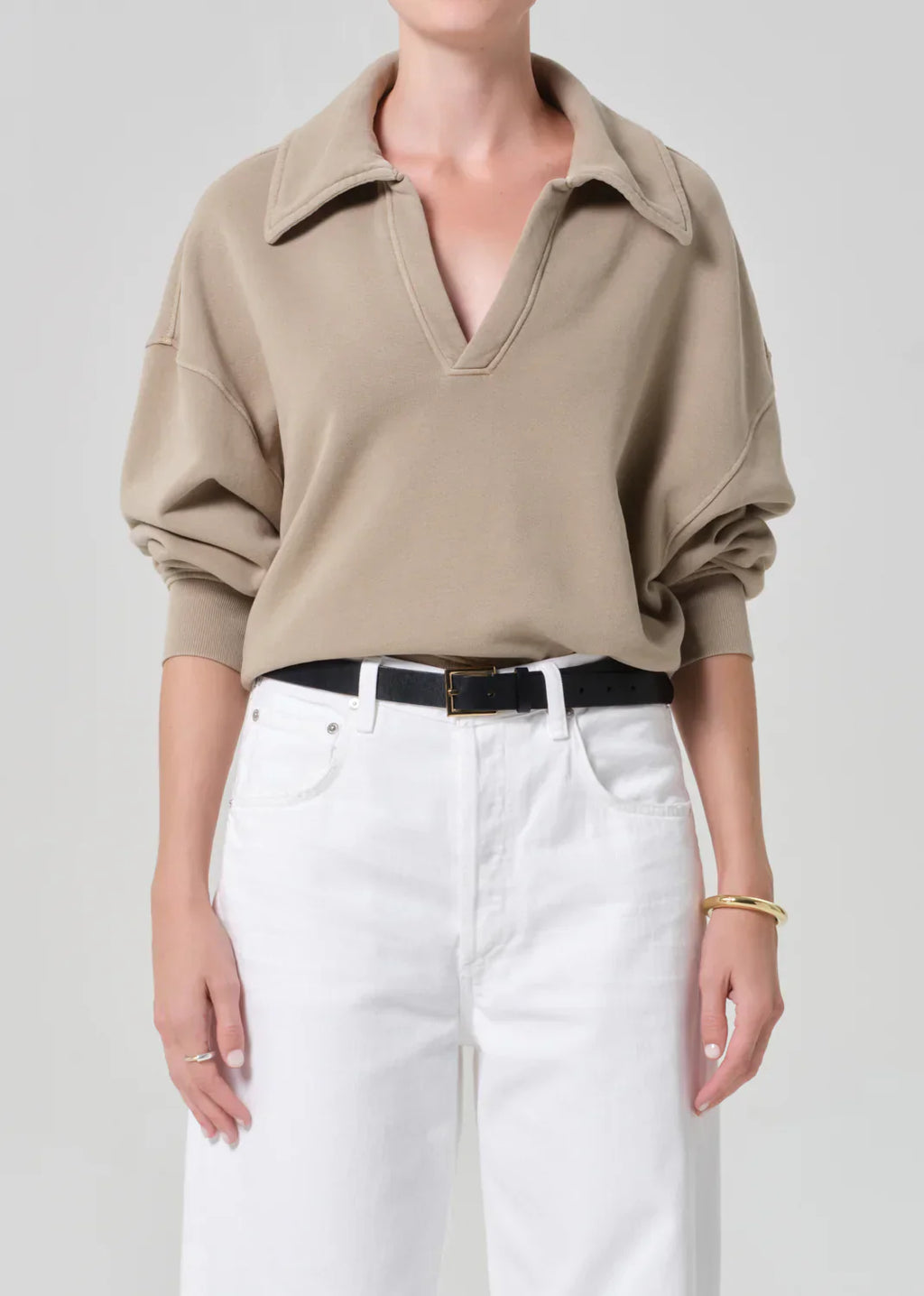 Citizens of Humanity Trapeze Pullover in Catalina