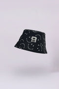 Rainkiss Classic Smiley Bucket Hat in Black