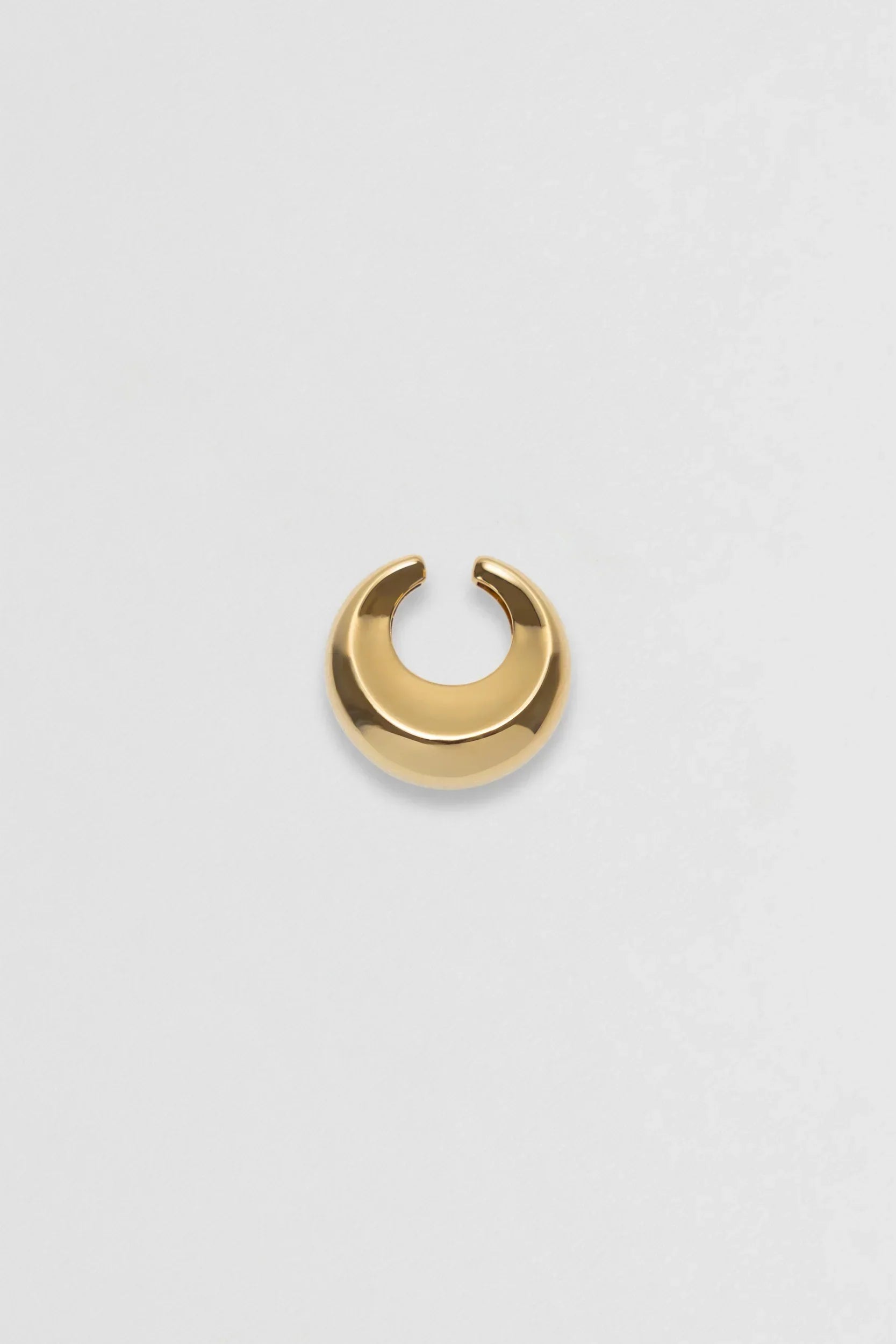 Nina Gordon Large Gold Concave Ear Cuff