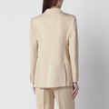 Champagne double-breasted jacket