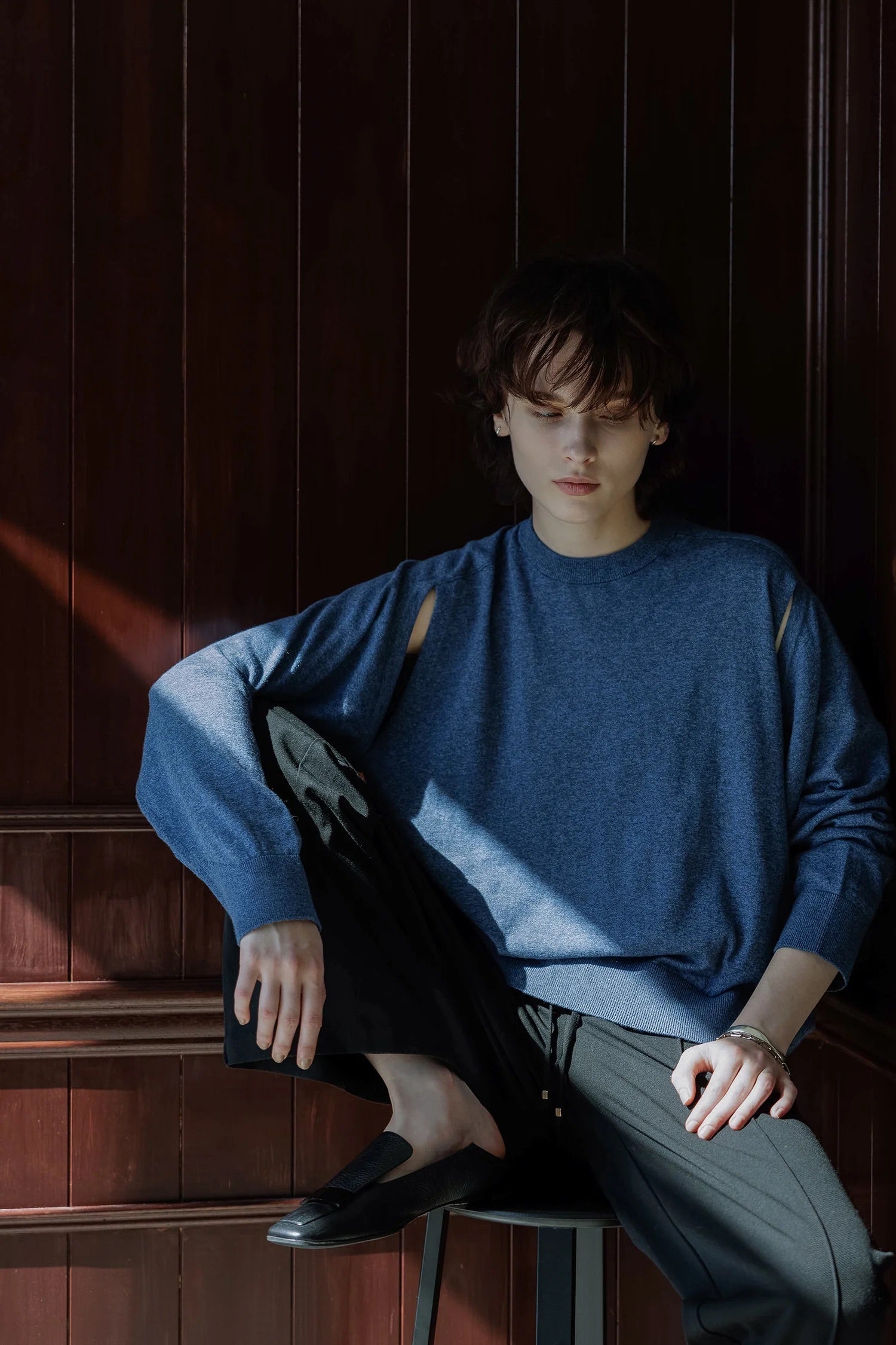CT Plage Cotton Cashmere 2-way Pullover