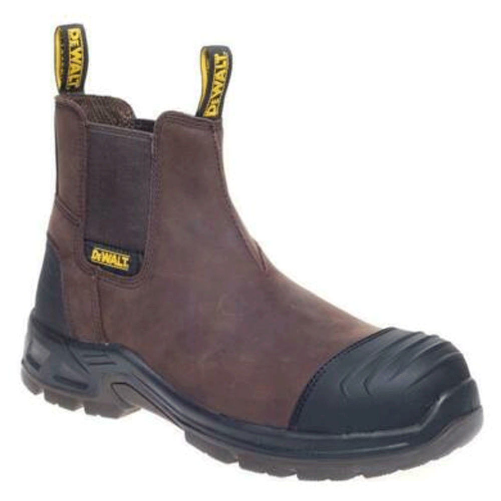 Dewalt Grafton Water Resistant Steel Toe Cap Work Dealer Boot Brown / Size UK 8