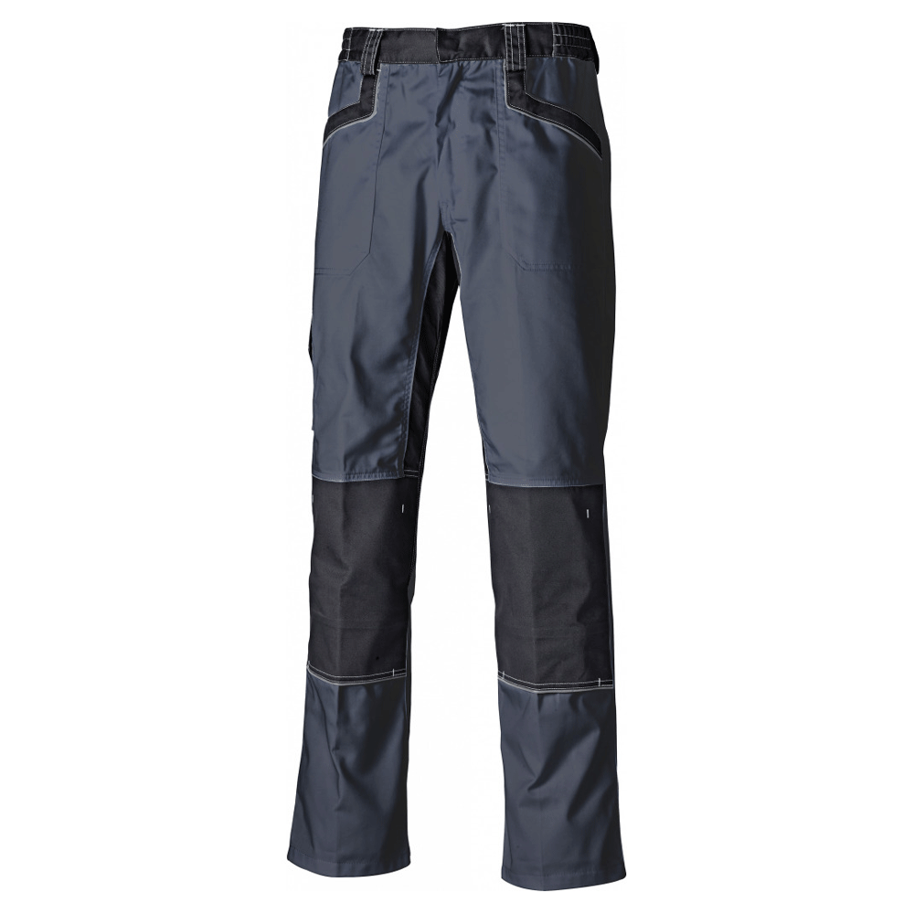 Dickies Industry 260 Elasticated Work Knee Pad Trouser Grey 40" Waist 33" Leg