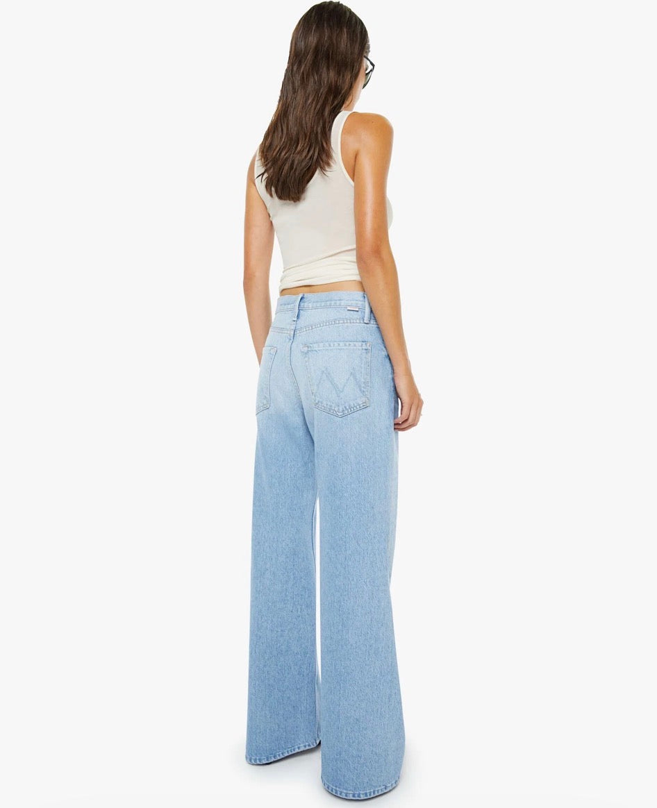 Mother Denim Lemon Twist Sneak