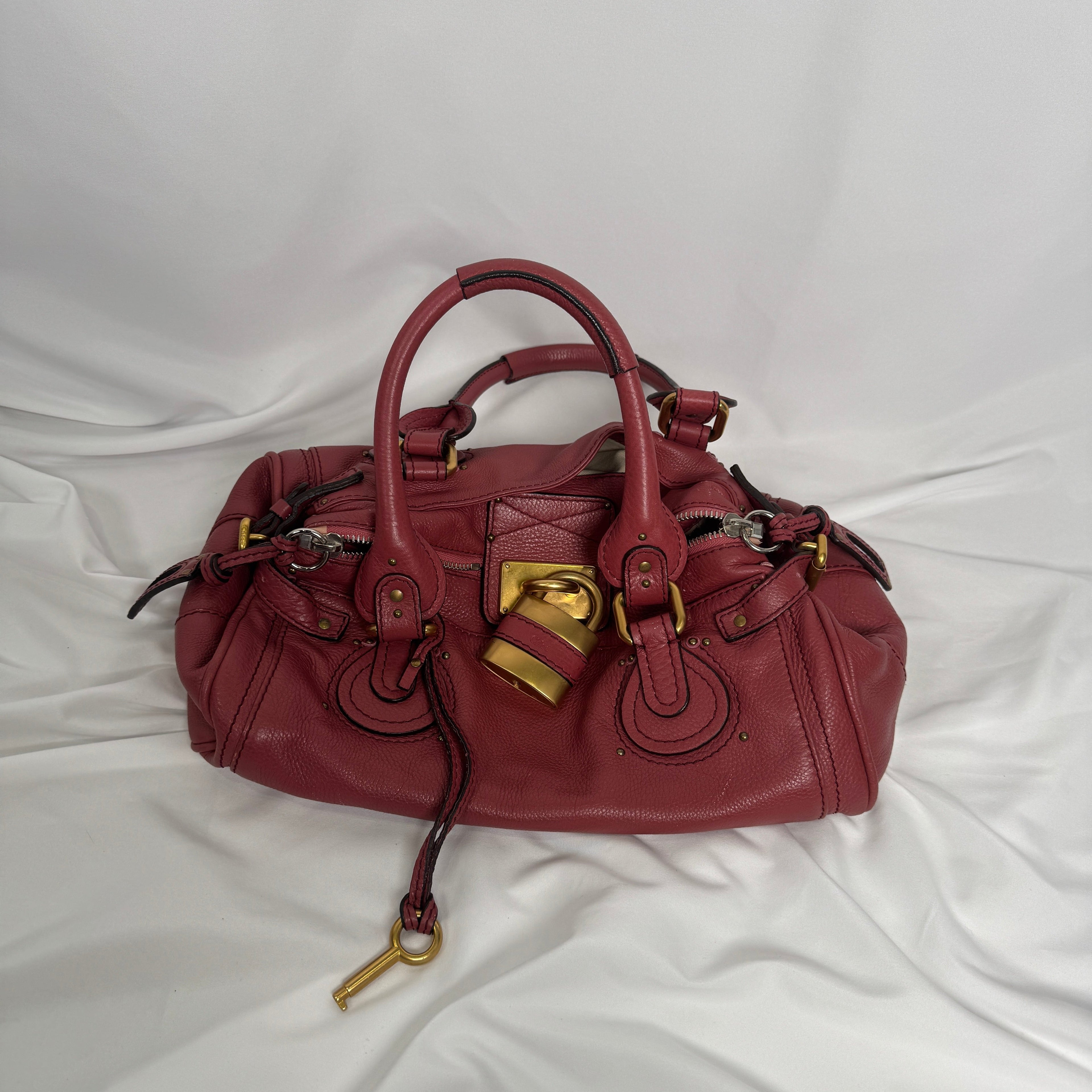 🔥 Pre-owned Chloé 2009 pink paddington 🔥