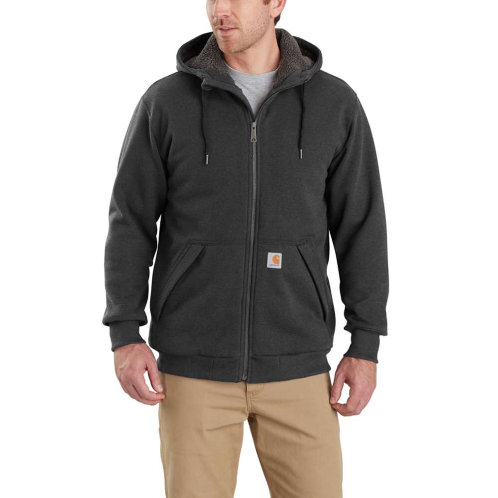 Carhartt 103308 Rain Defender Relaxed Fit Midweight Sherpa-Lined Full-Zip Sweatshirt