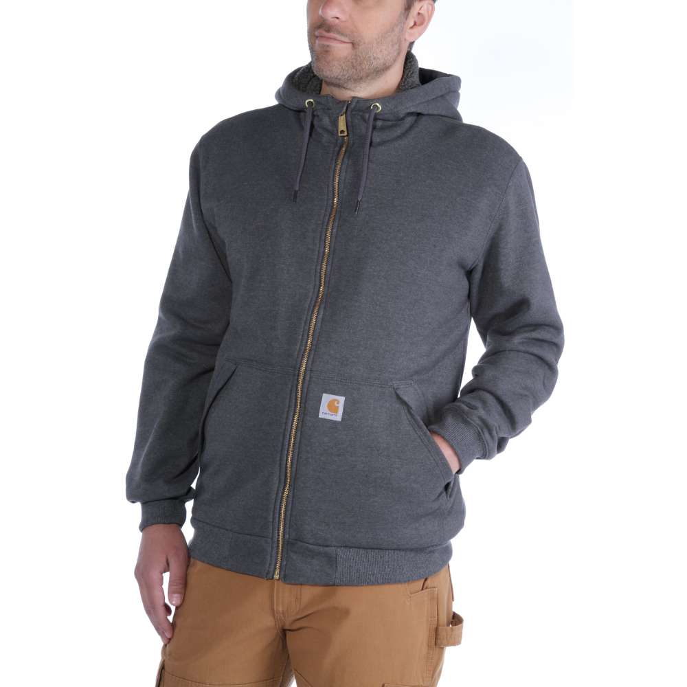 Carhartt 103308 Rain Defender Relaxed Fit Midweight Sherpa-Lined Full-Zip Sweatshirt