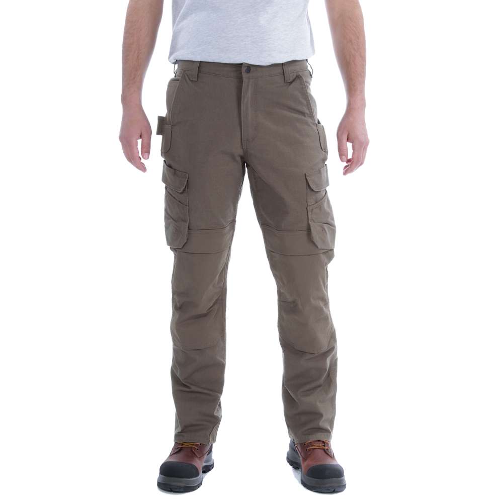 Carhartt 103335 Steel Rugged Flex Relaxed Fit Ripstop Double-Front Cargo Work Trousers