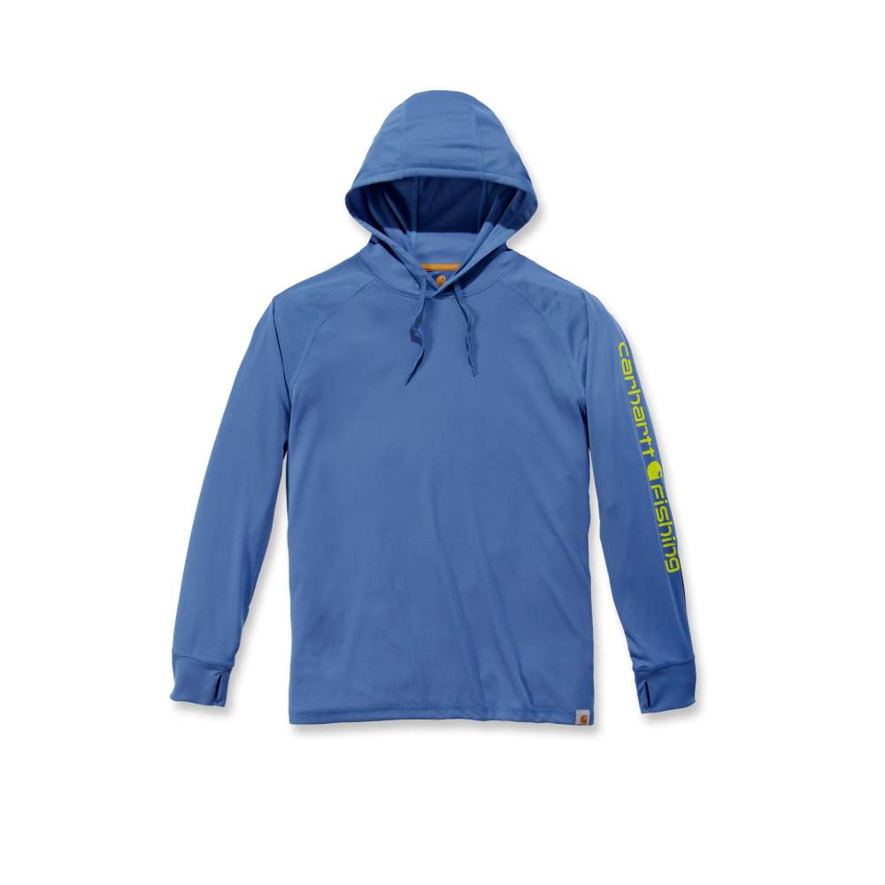 Carhartt 103572 Carhartt Force Fishing Graphic Long-Sleeve Hooded T-Shirt