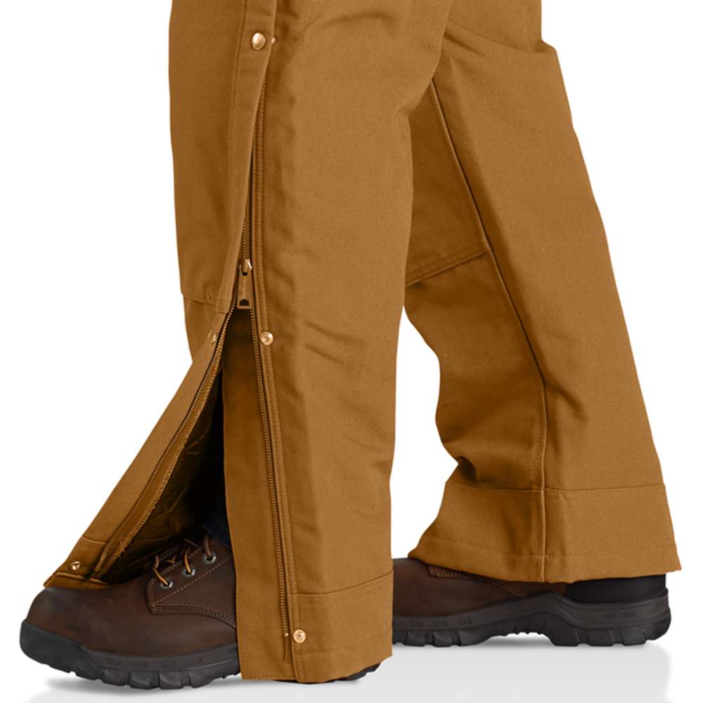 Carhartt 104393 Loose Fit Firm Duck Insulated Bib Dungarees