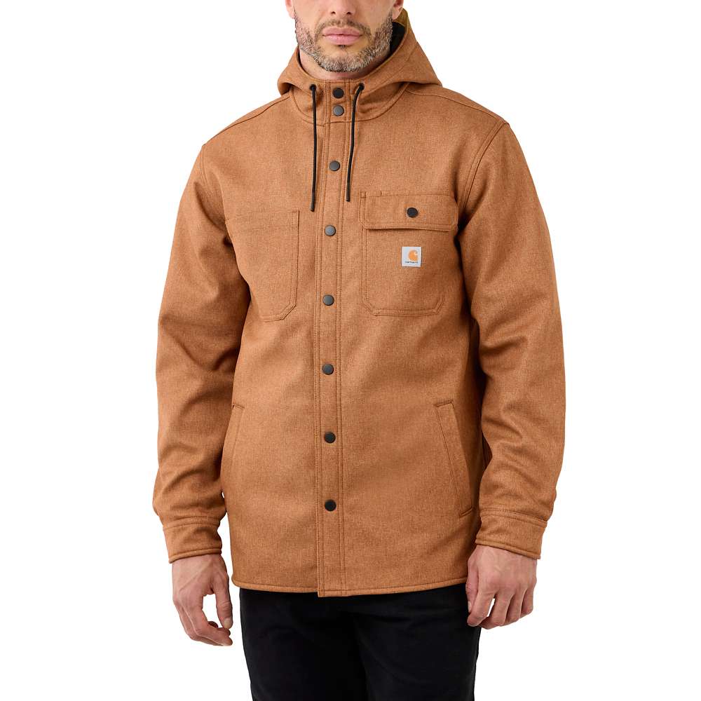 Carhartt 105022 Rain Defender Relaxed Fit Heavyweight Hooded Shirt Jac