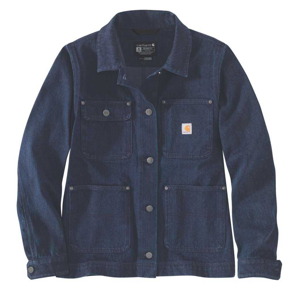 Carhartt 105449 Women's Rugged Flex Relaxed Fit Denim Jacket