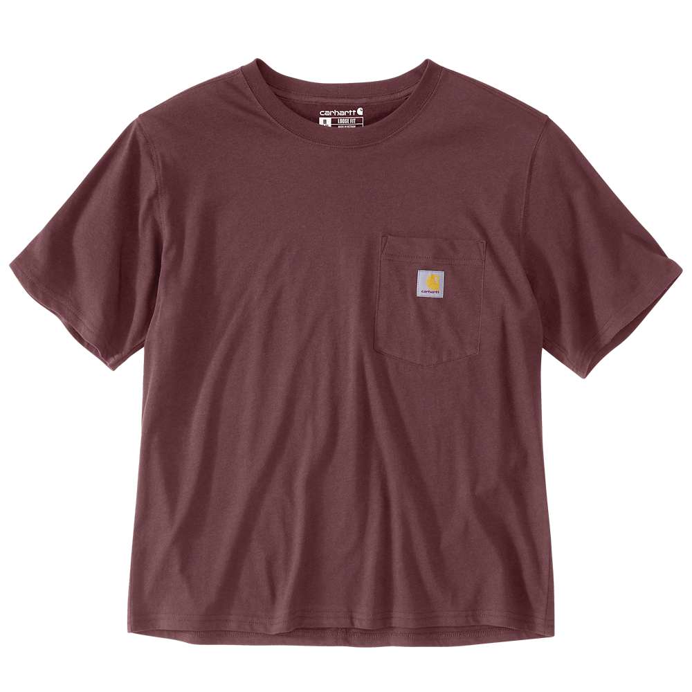 Carhartt 106122 Women's Loose Fit Lightweight Short-Sleeve Crewneck T-Shirt