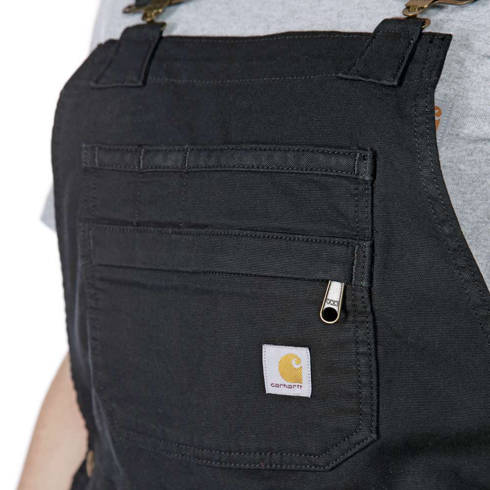 Carhartt 106197 Women's Rugged Flex Relaxed Fit Canvas Shortall
