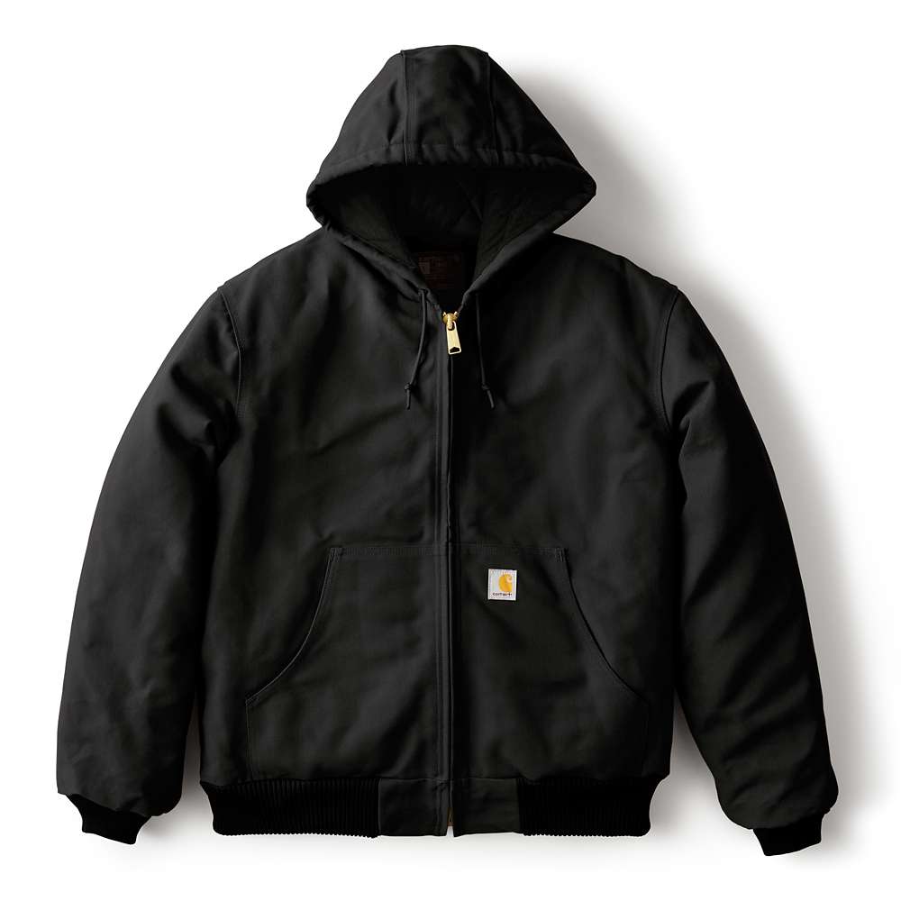Carhartt 106673 J140 Loose Fit Firm Duck Insulated Flannel-Lined Active Jac