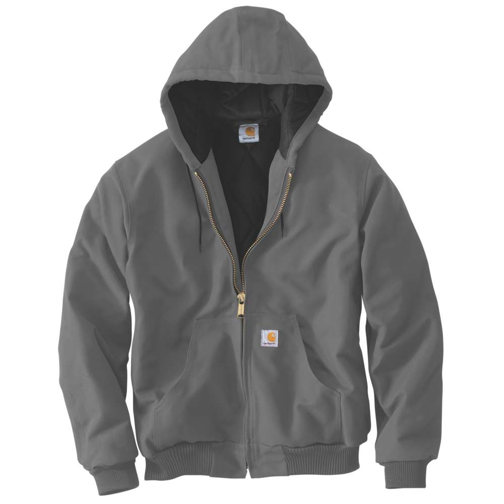 Carhartt 106673 J140 Loose Fit Firm Duck Insulated Flannel-Lined Active Jac