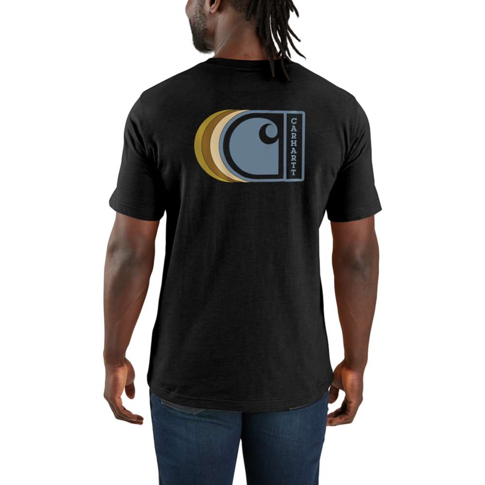 Carhartt 107048 Relaxed Fit Lightweight Short-Sleeve C Graphic T-Shirt