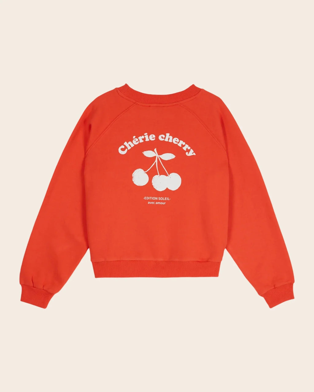 Emile & Ida Dips Sweatshirt in Poppy