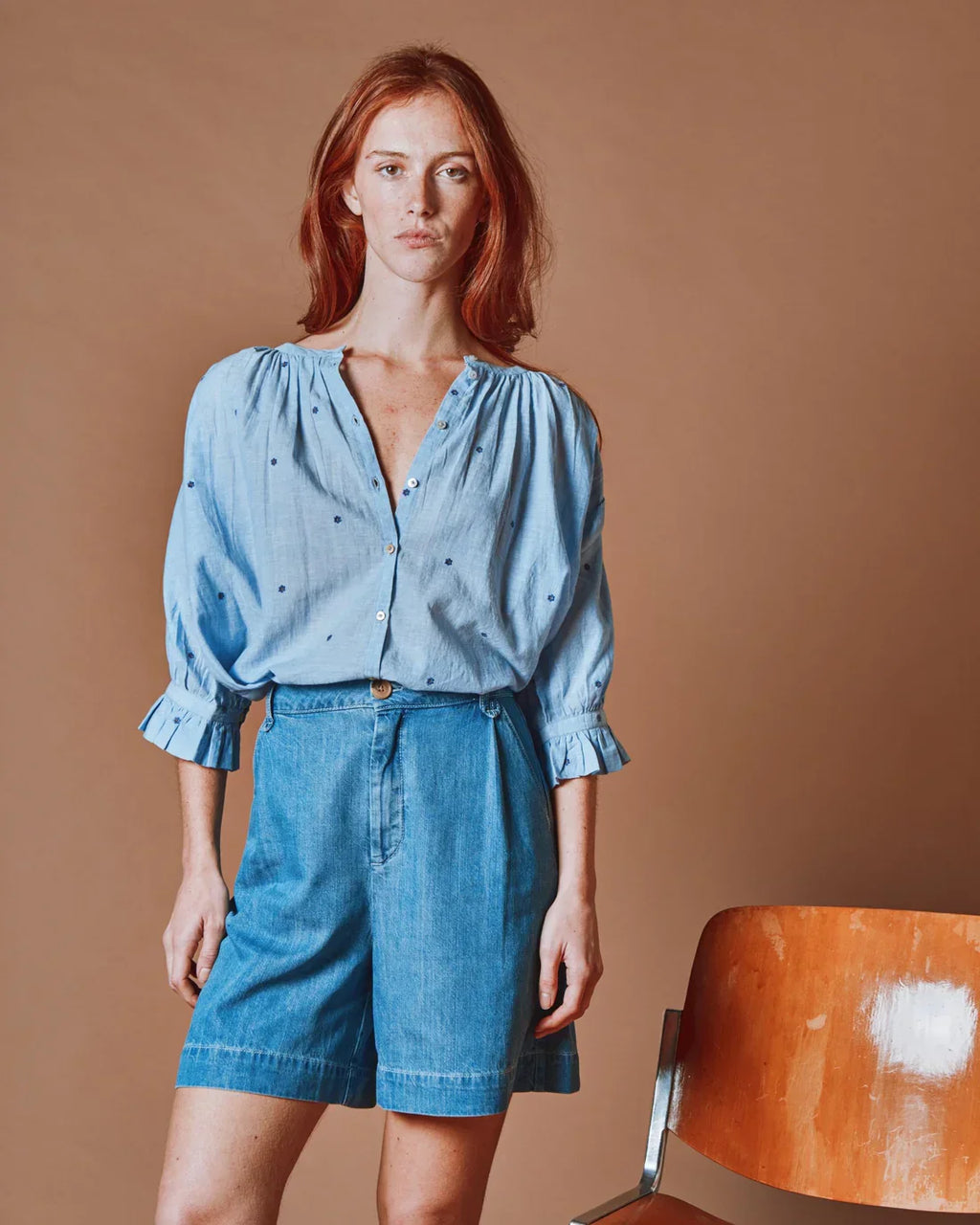 Emile & Ida Donatella Blouse in Arles