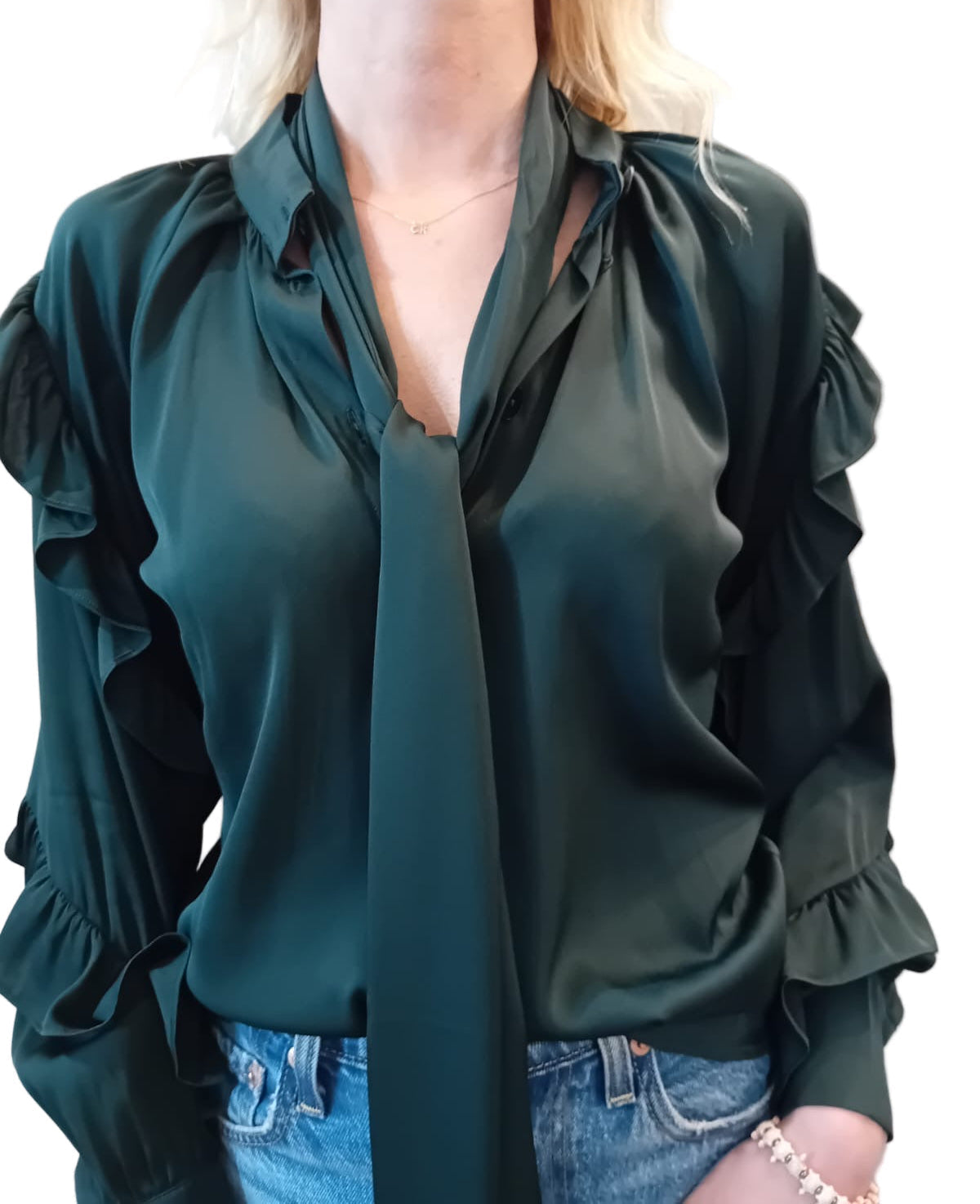 Silk95Five Trellis Blouse
