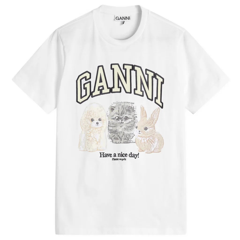 Ganni Animal T-Shirt