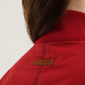 Red and black reversible jacket