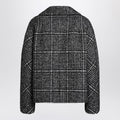 Black/white houndstooth jacket