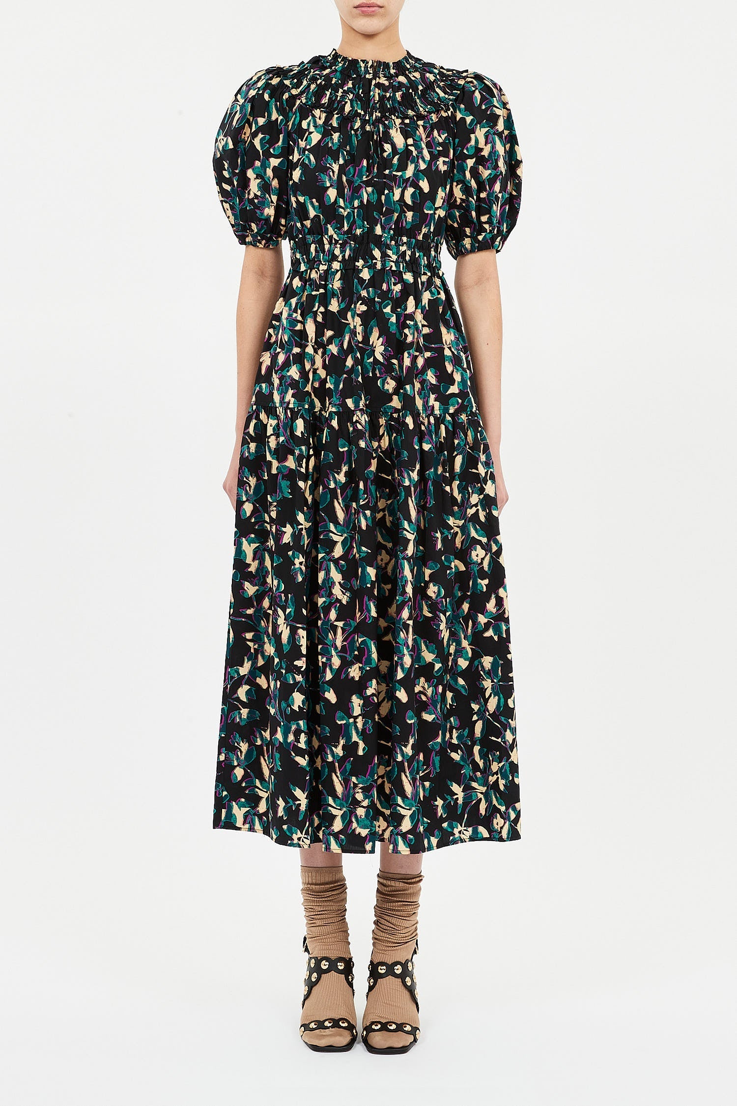 Othella Short Sleeve Midi Dress
