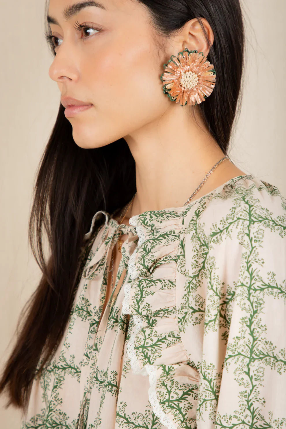 BONTE Florette Top in Clover