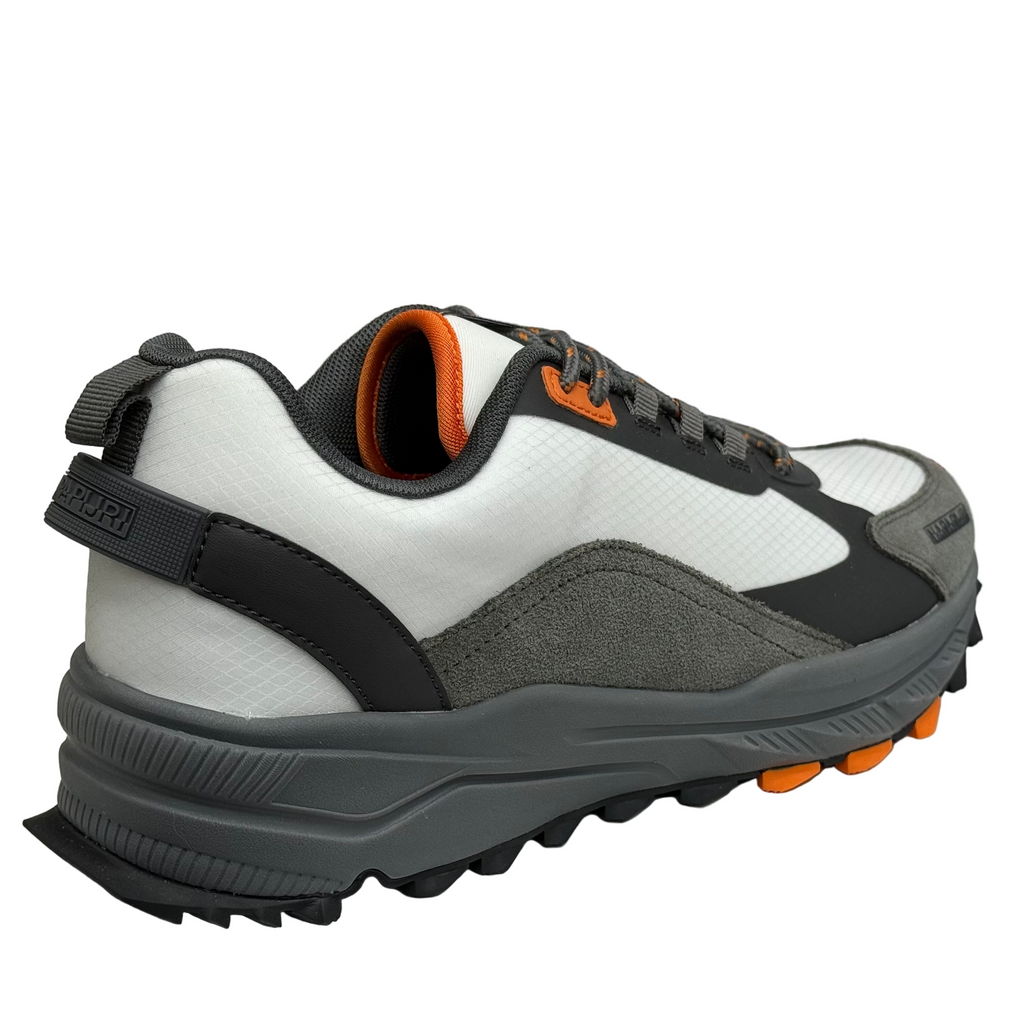 Napapijiri Mens Vortec Trainers | White / Grey