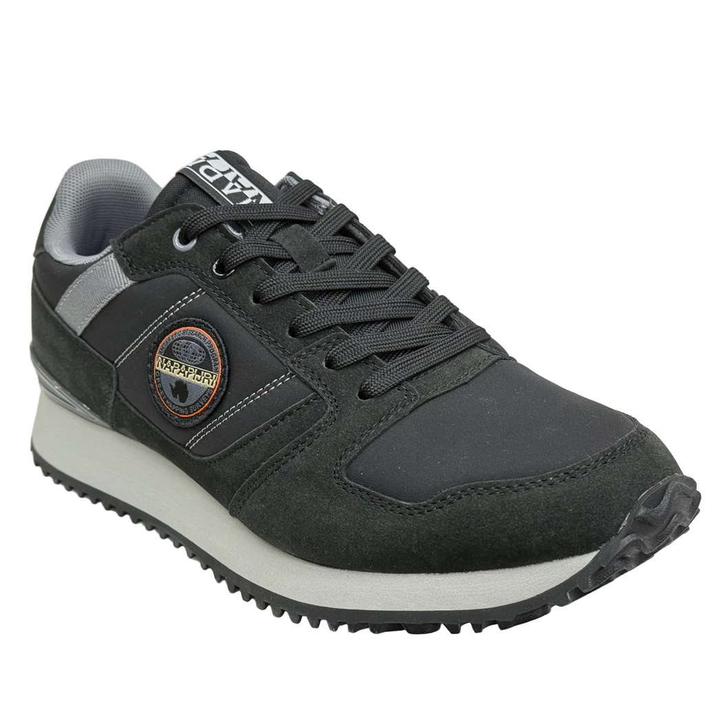 Napapijiri Mens Cosmos Bollo Trainers | Black