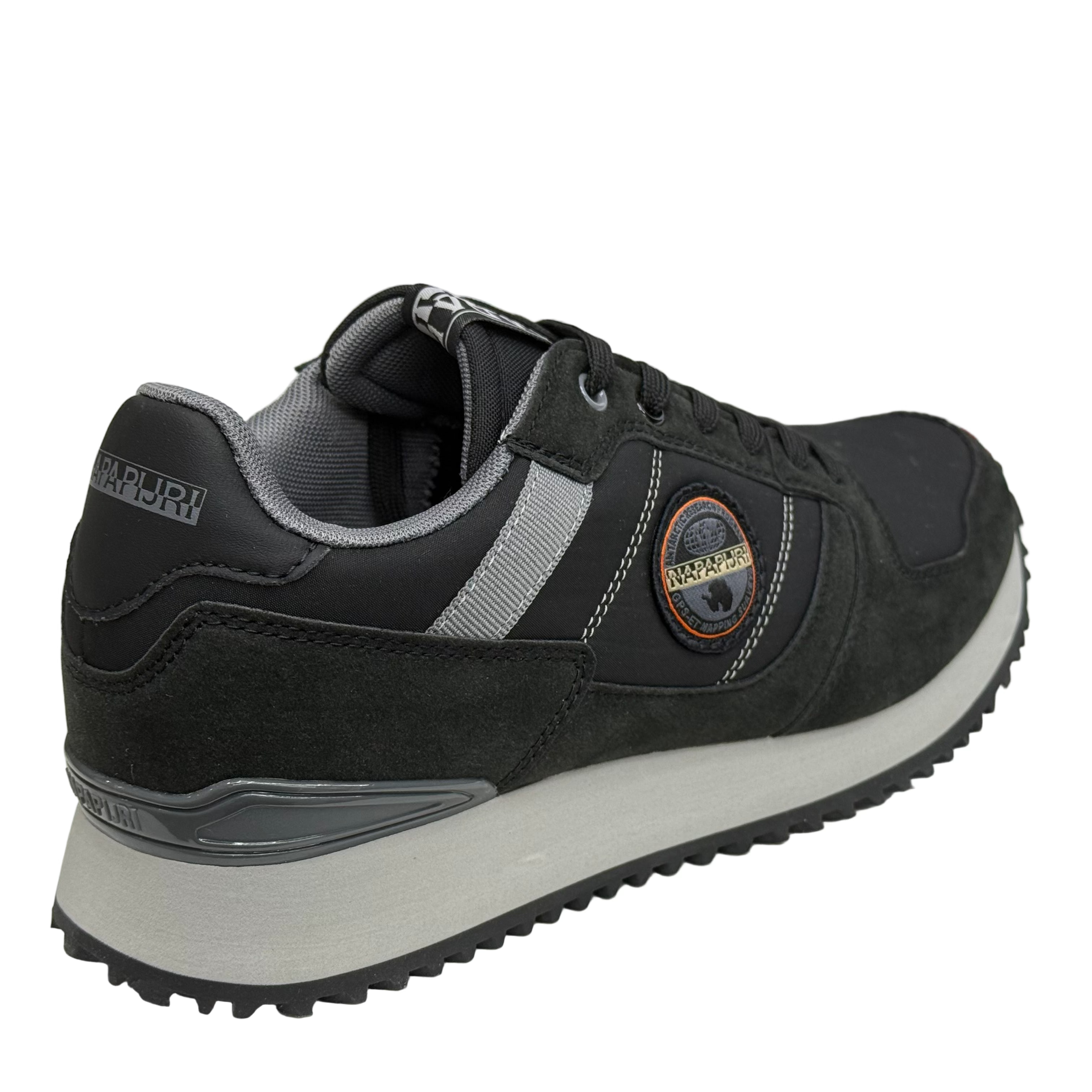 Napapijiri Mens Cosmos Bollo Trainers | Black