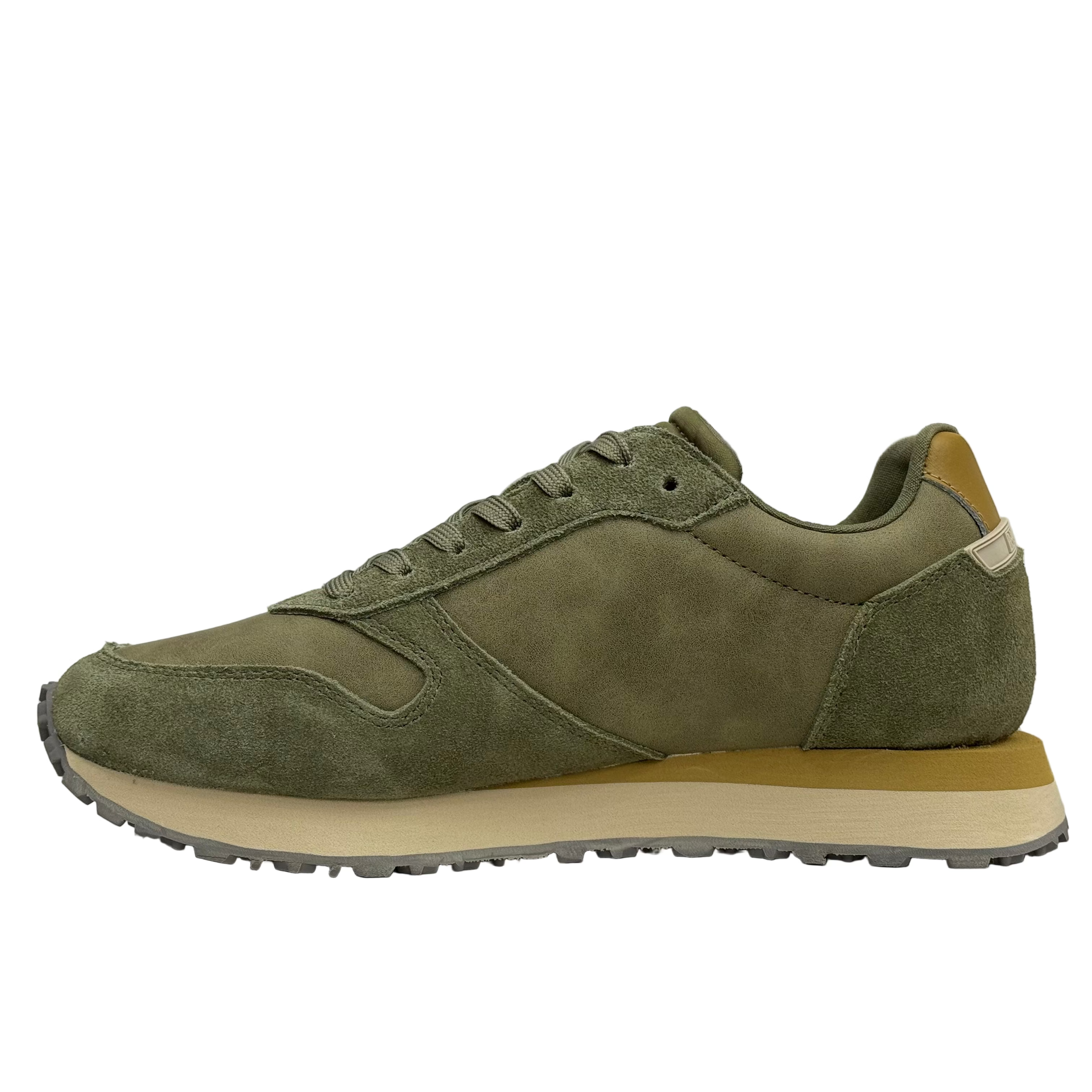 Napapijiri Mens Nova Mono Leather Trainers | Raindrum