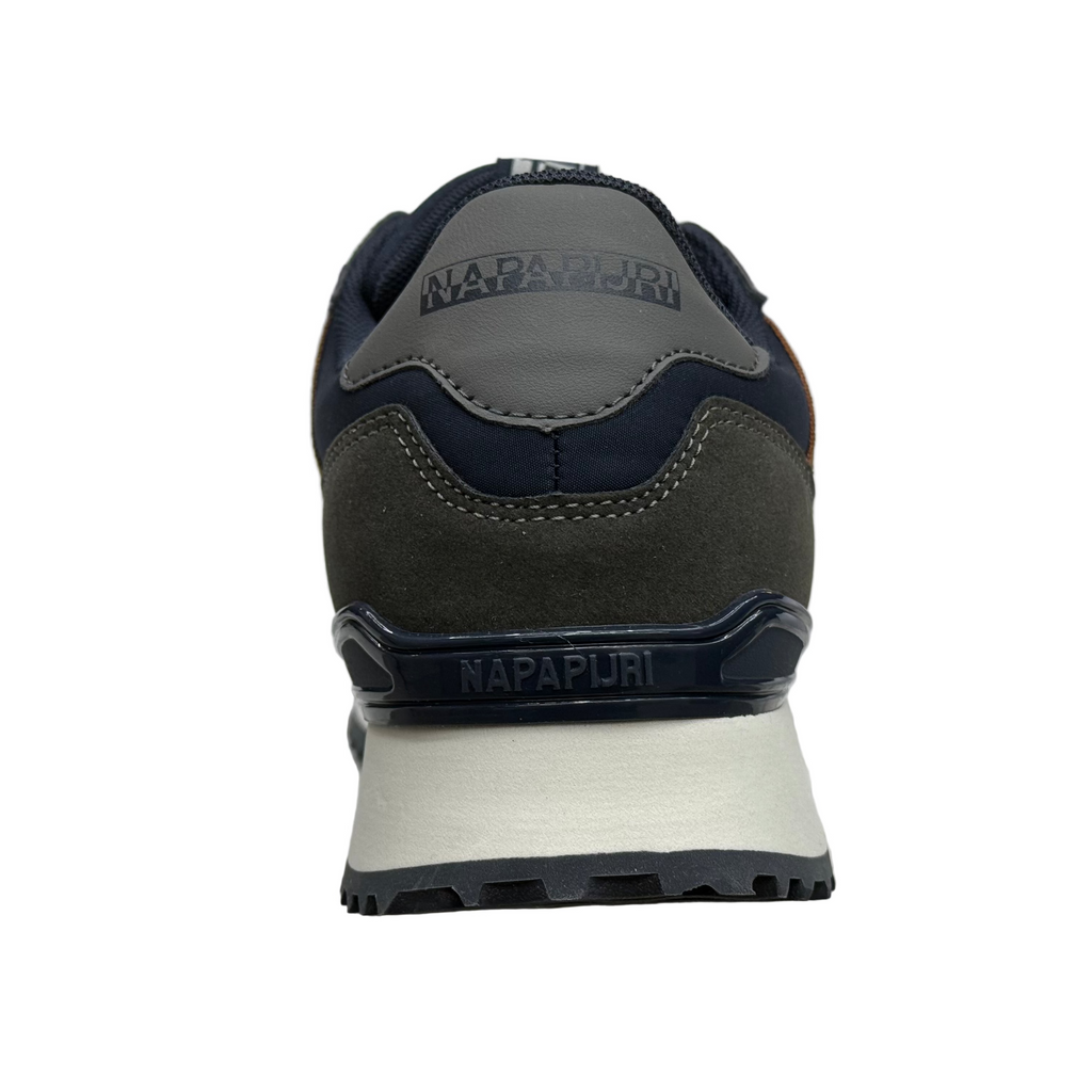 Napapijiri Mens Cosmos Bollo Trainers | Navy / Grey