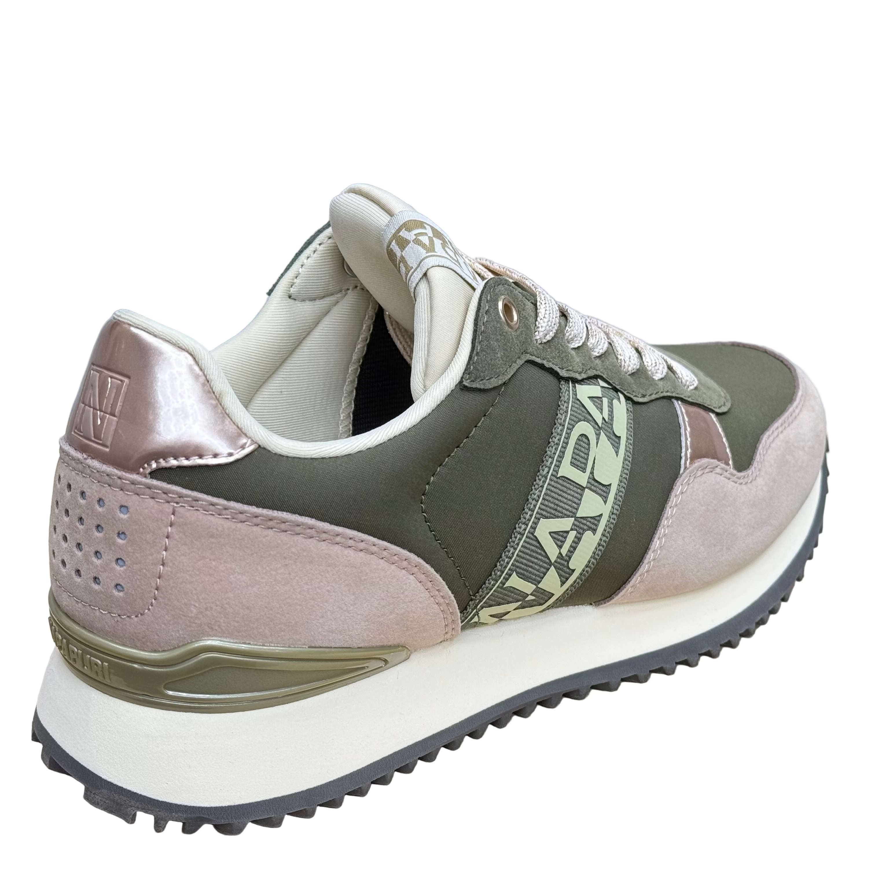 Napapijiri Womens Astra Trainers - Green Lichen