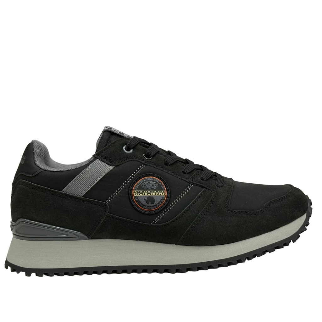 Napapijiri Mens Cosmos Bollo Trainers | Black