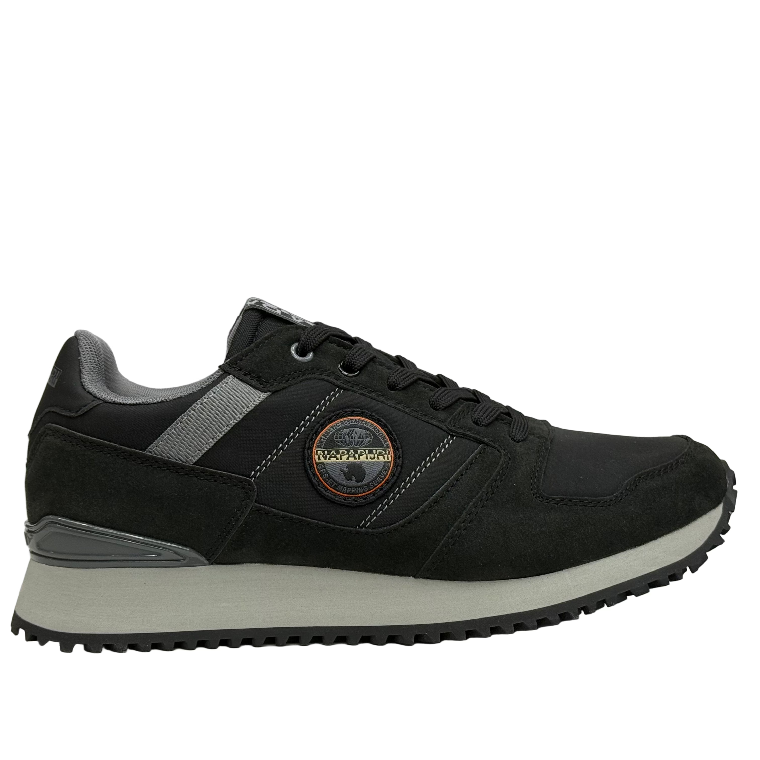 Napapijiri Mens Cosmos Bollo Trainers | Black