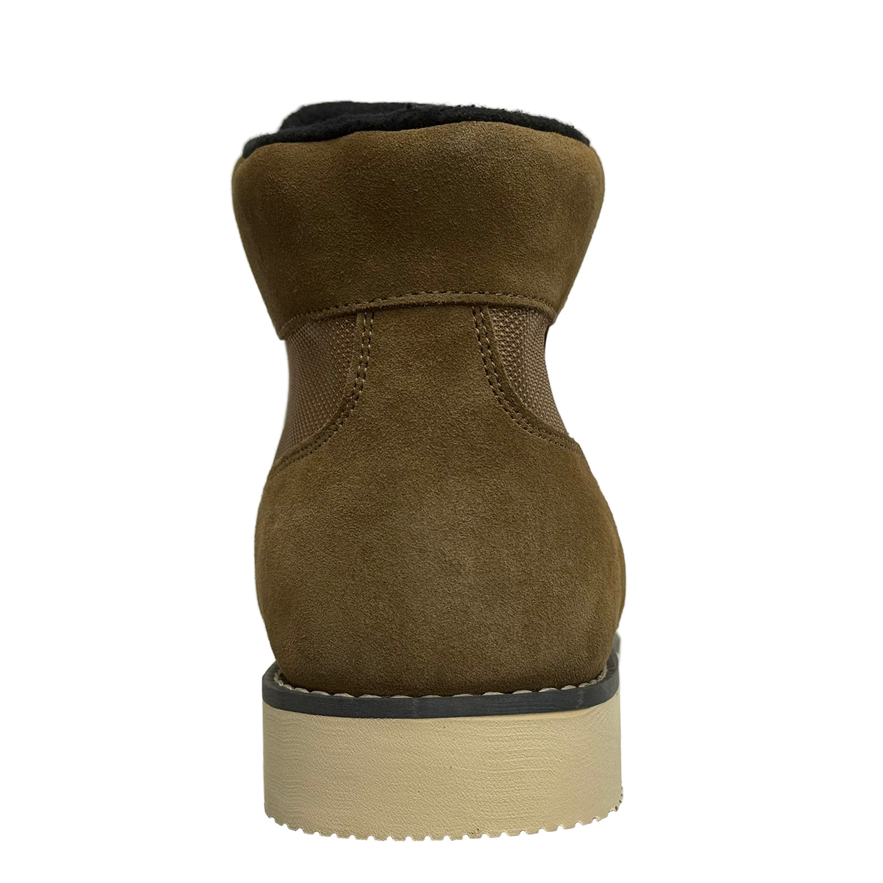 Napapijiri Mens Conifer Leather Ankle Boots | Golden Brown