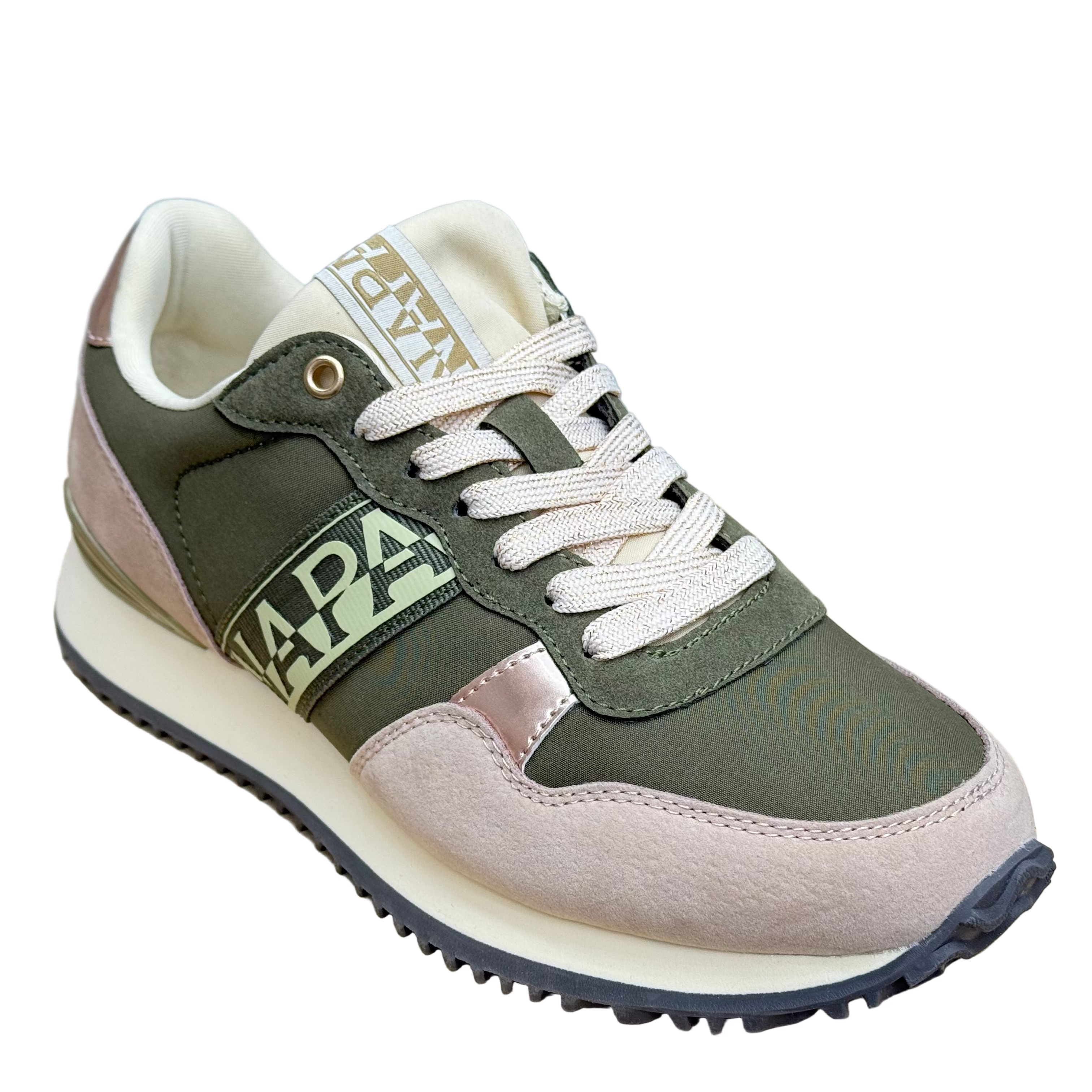 Napapijiri Womens Astra Trainers - Green Lichen