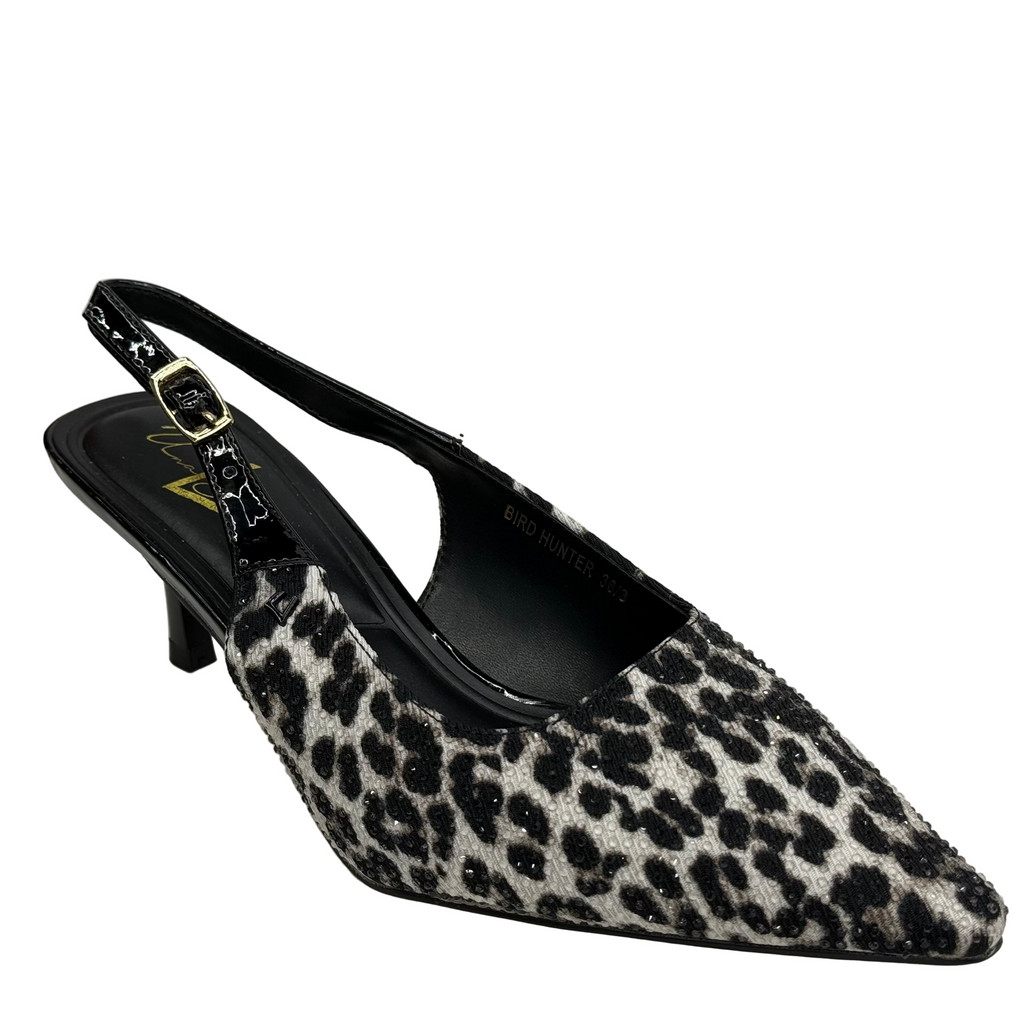 Una Healy Womens Bird Hunter High Heel | Cheetaby Sparkle