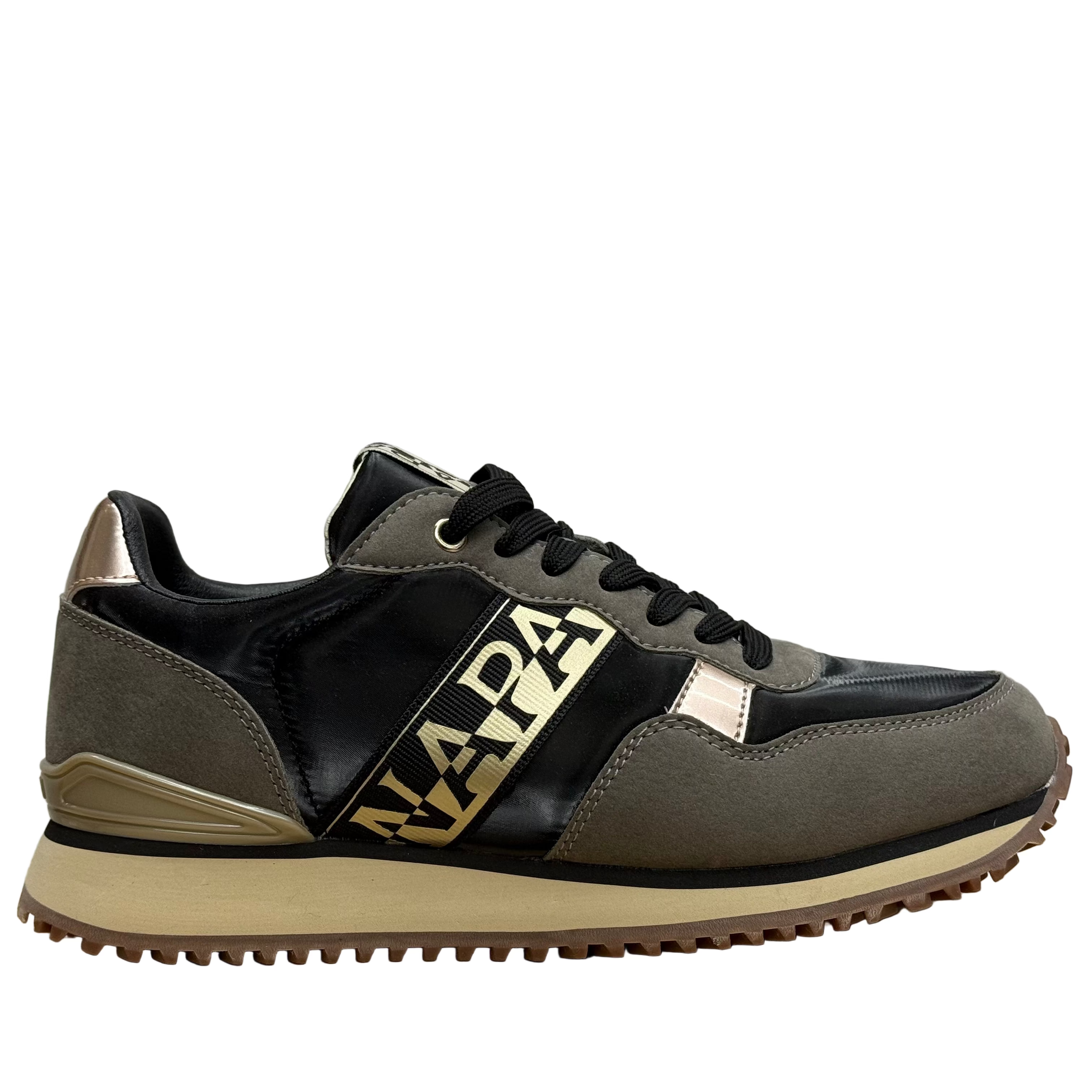 Napapijiri Womens Astra Trainers | Black / Grey