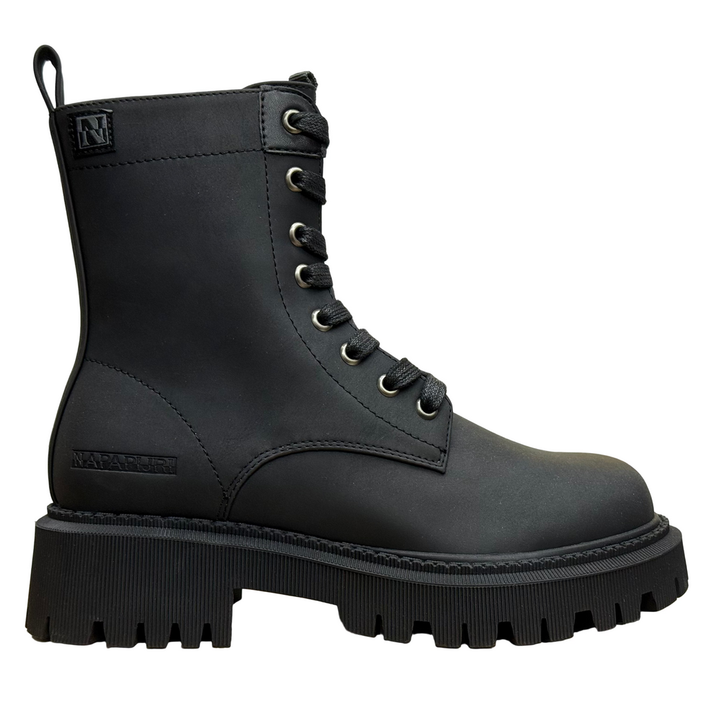 Napapijiri Womens Classic Ankle Boot | Black