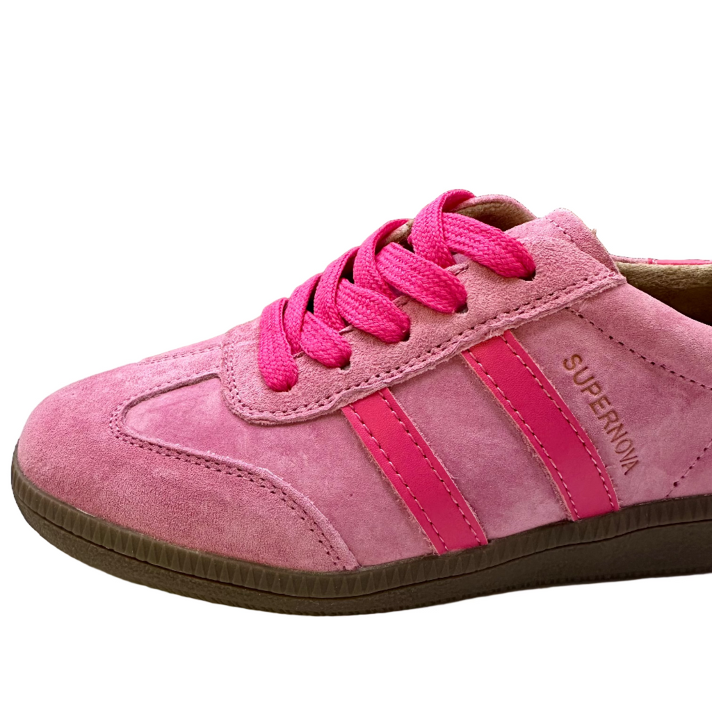 Drilleys Womens Sixty-Four Trainers | Candy Floss