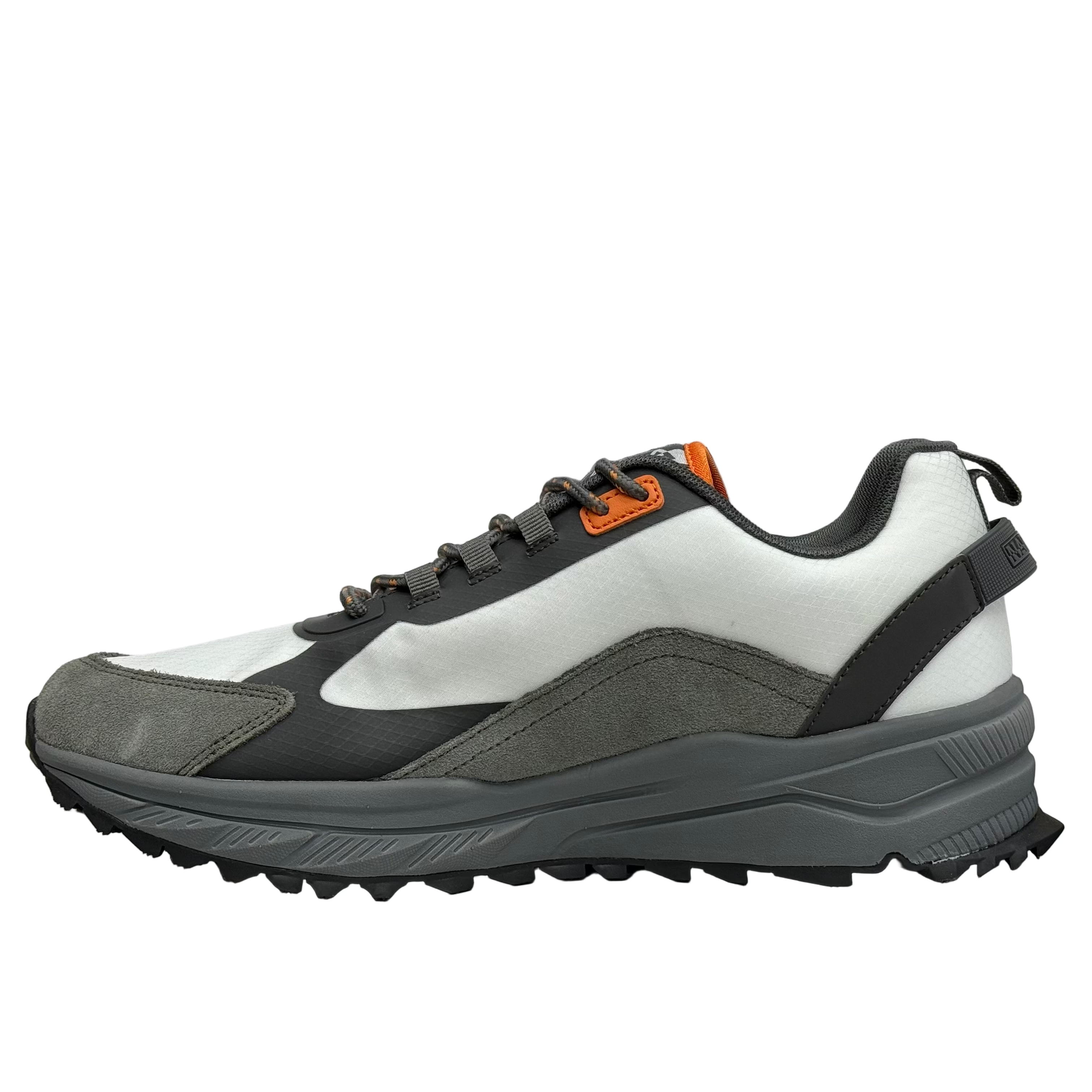 Napapijiri Mens Vortec Trainers | White / Grey