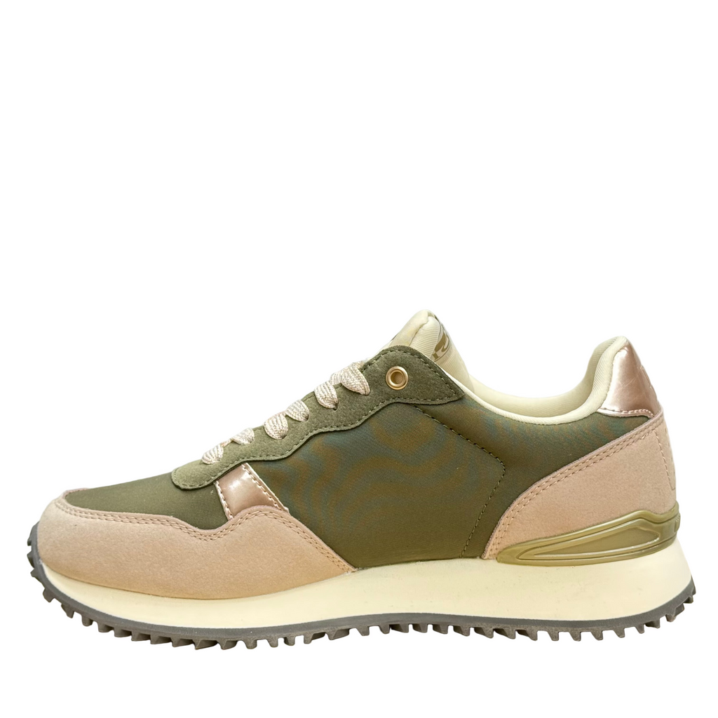 Napapijiri Womens Astra Trainers - Green Lichen